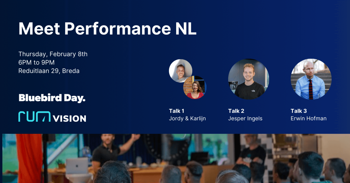 Inviting you to the Meetup Performance NL event