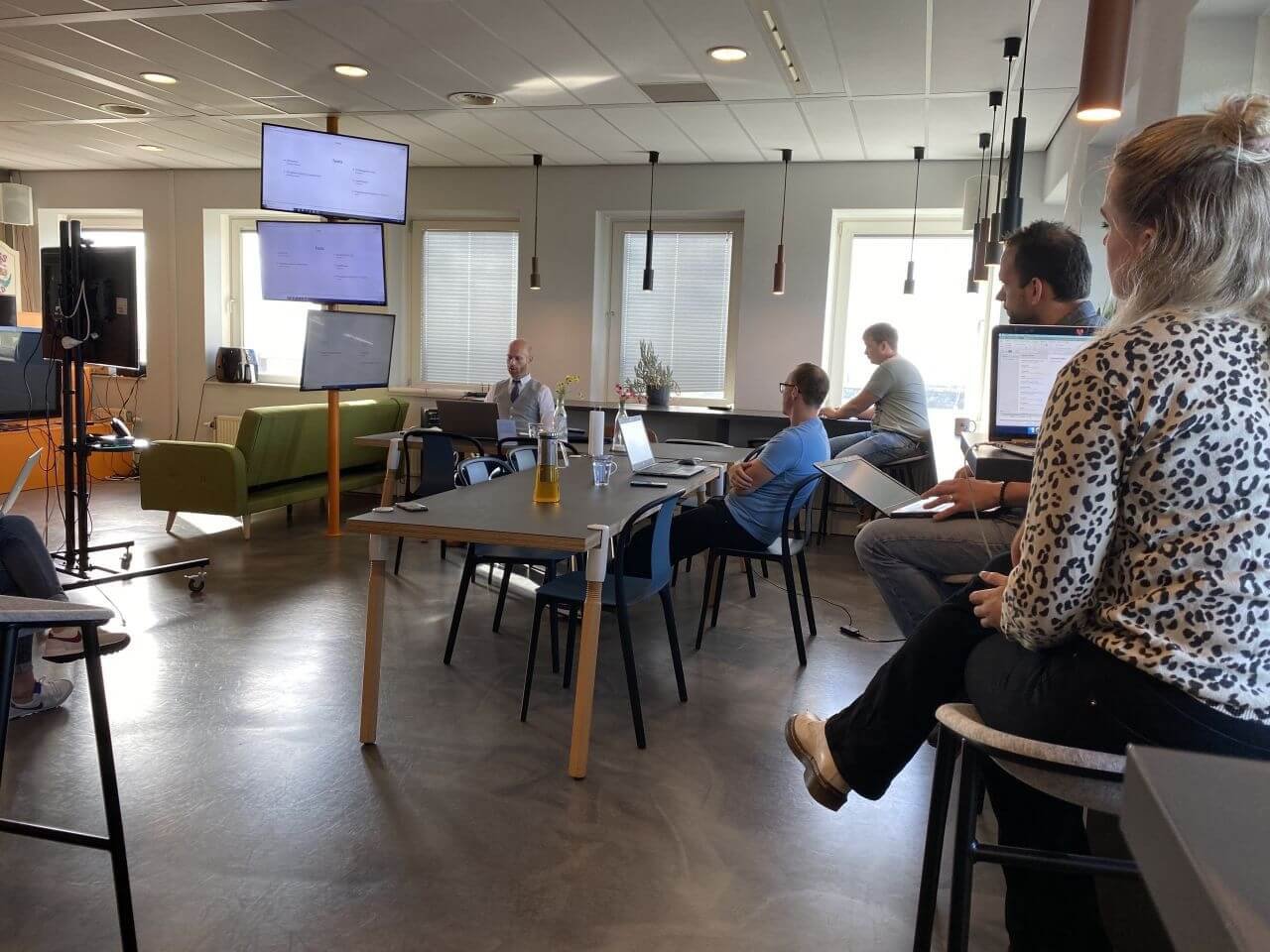 Visiting three marketing and development agencies