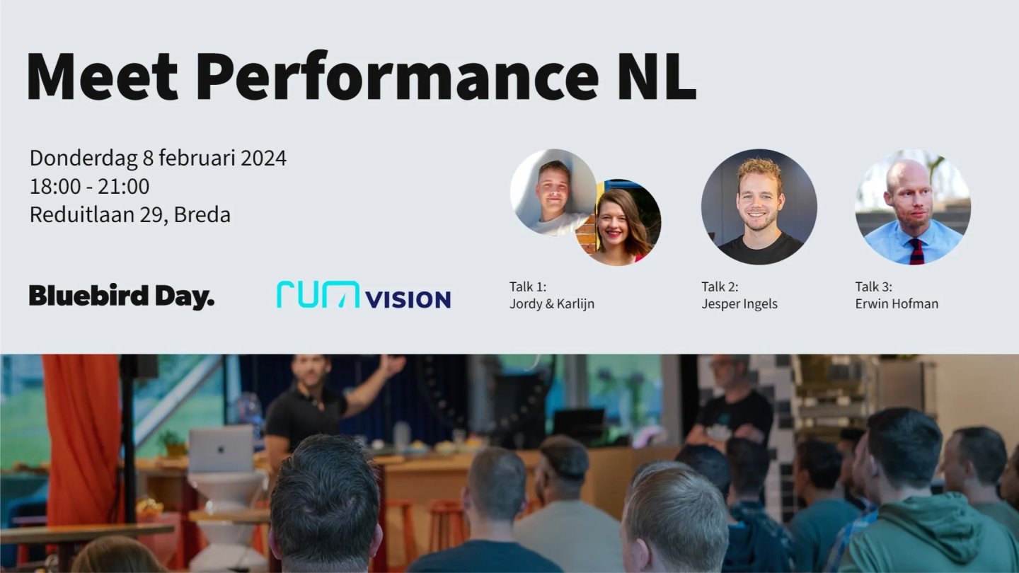Talking at Meet Performance NL