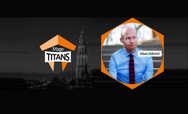 Talking at Mage Titans, a Magento event